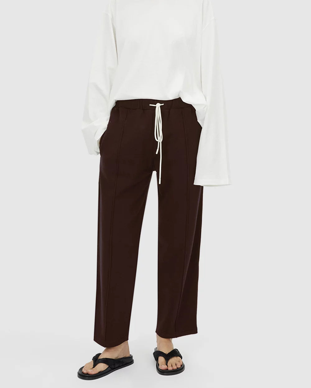 CAMILLA AND MARC - Zylus Track Pants in Chocolate