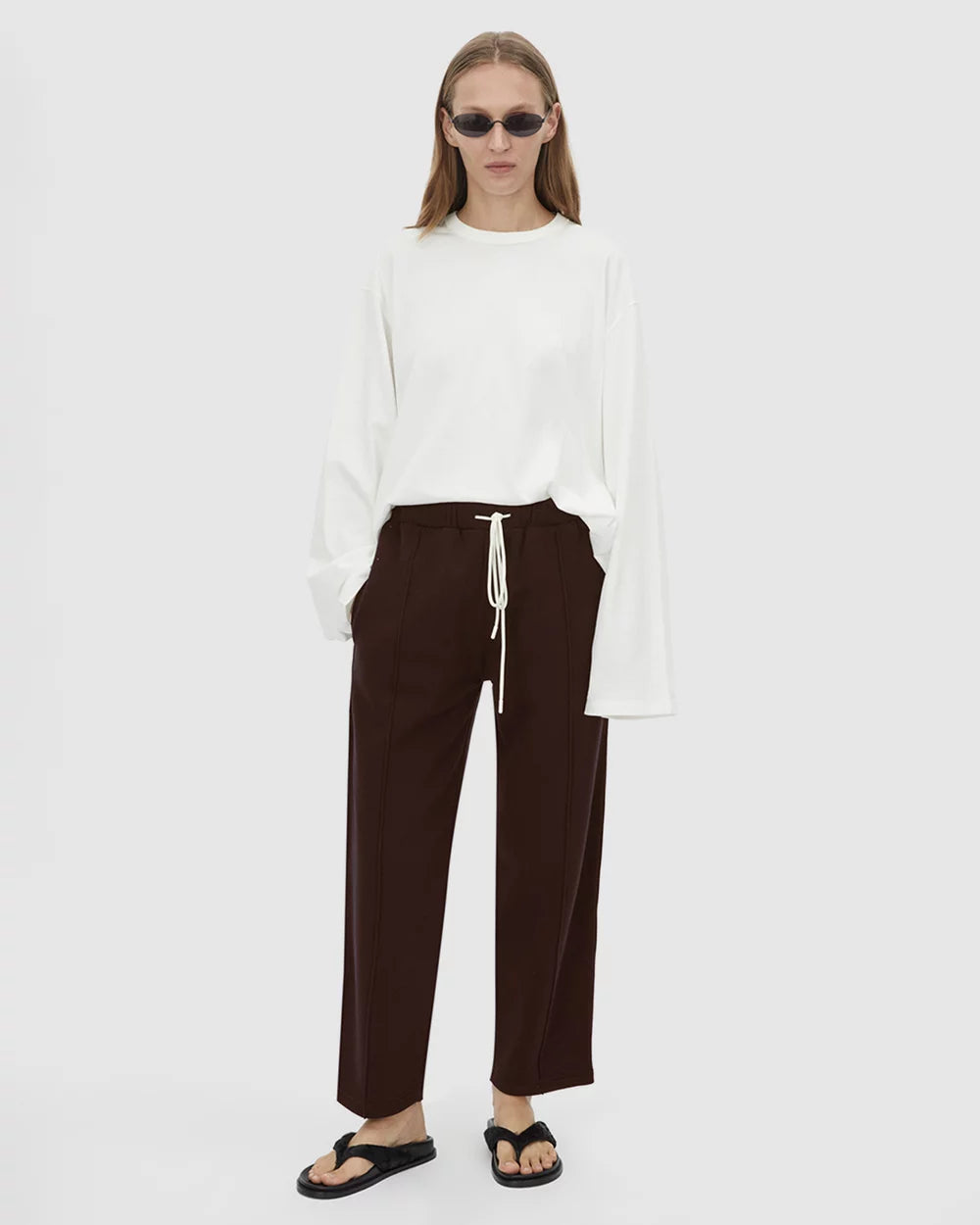 CAMILLA AND MARC - Zylus Track Pants in Chocolate
