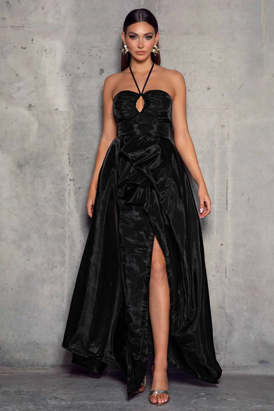 ELLE ZEITOUNE Leylani Black Dress