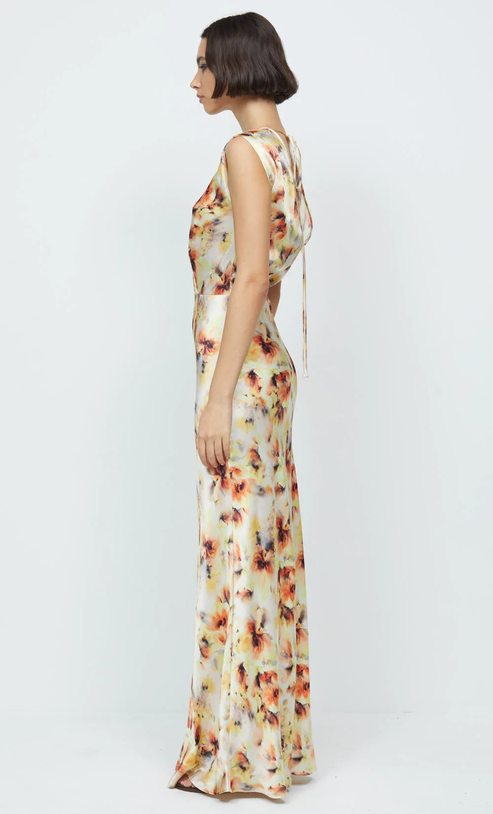 BEC + BRIDGE Sunset Floral Wrap Maxi Dress