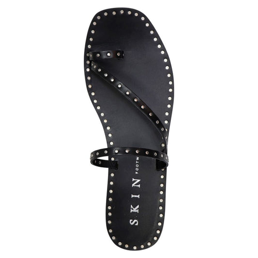 SKIN FOOTWEAR Hardwin Black Leather